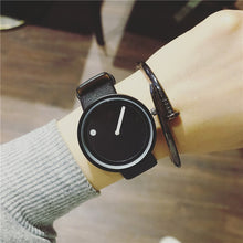 2017 Minimalist style creative wristwatches BGG black & white