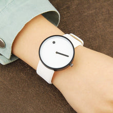 2017 Minimalist style creative wristwatches BGG black & white