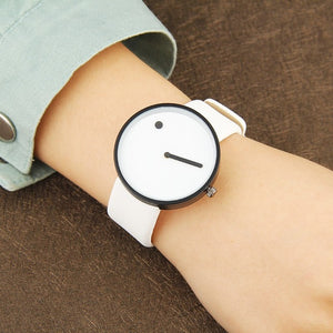 2017 Minimalist style creative wristwatches BGG black & white