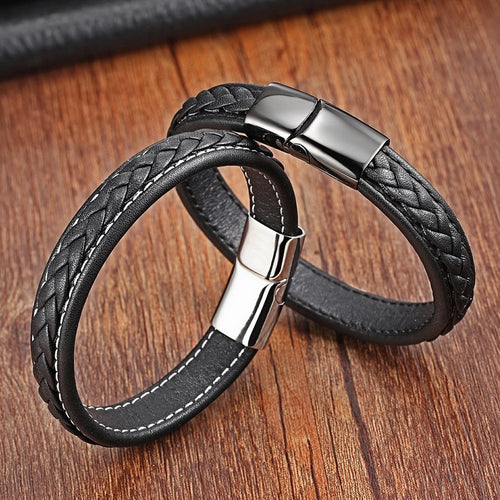 Men Women Leather Bracelet