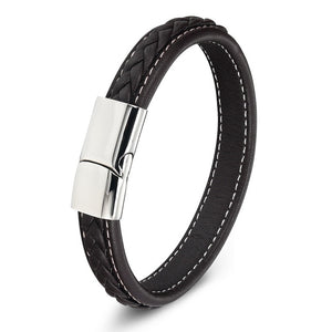 Men Women Leather Bracelet