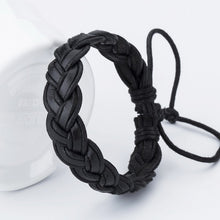 Fashion Anchor Charm Leather Men's Bracelets