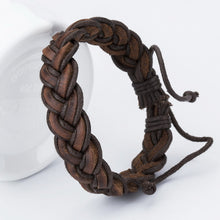 Fashion Anchor Charm Leather Men's Bracelets