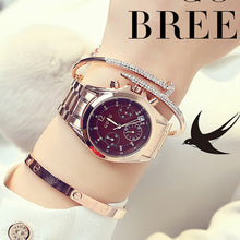 Rose Gold Women's Watches and Bracelet