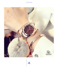 Rose Gold Women's Watches and Bracelet