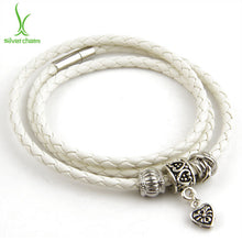 BISAER Genuine Leather Bracelets for men
