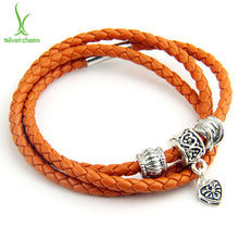 BISAER Genuine Leather Bracelets for men