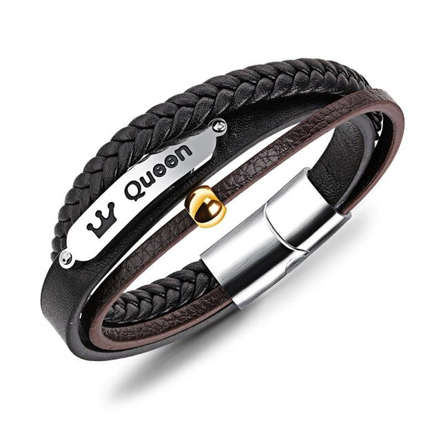 OBSEDE Punk Genuine Leather Bracelets