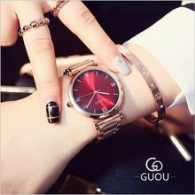 GUOU Women's Watches Ladies Watch Women Rose Gold